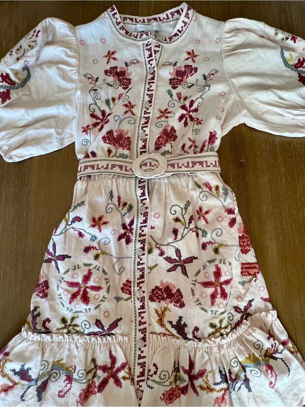NWT ✧💎 Caroline Constas 💎✧  printed dress S
